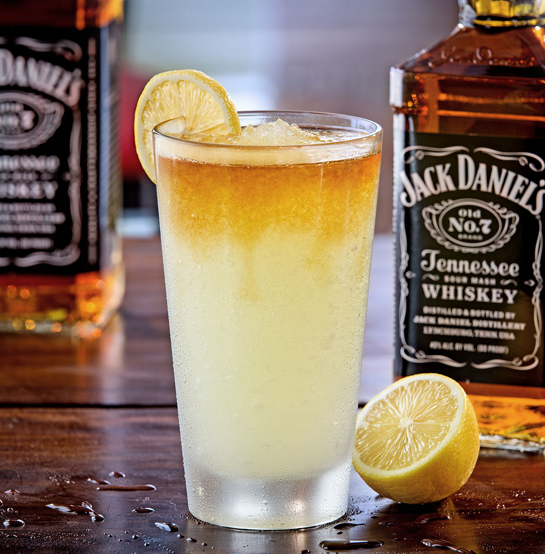 Frozen Lemonade Cocktail Dallas beverage photography