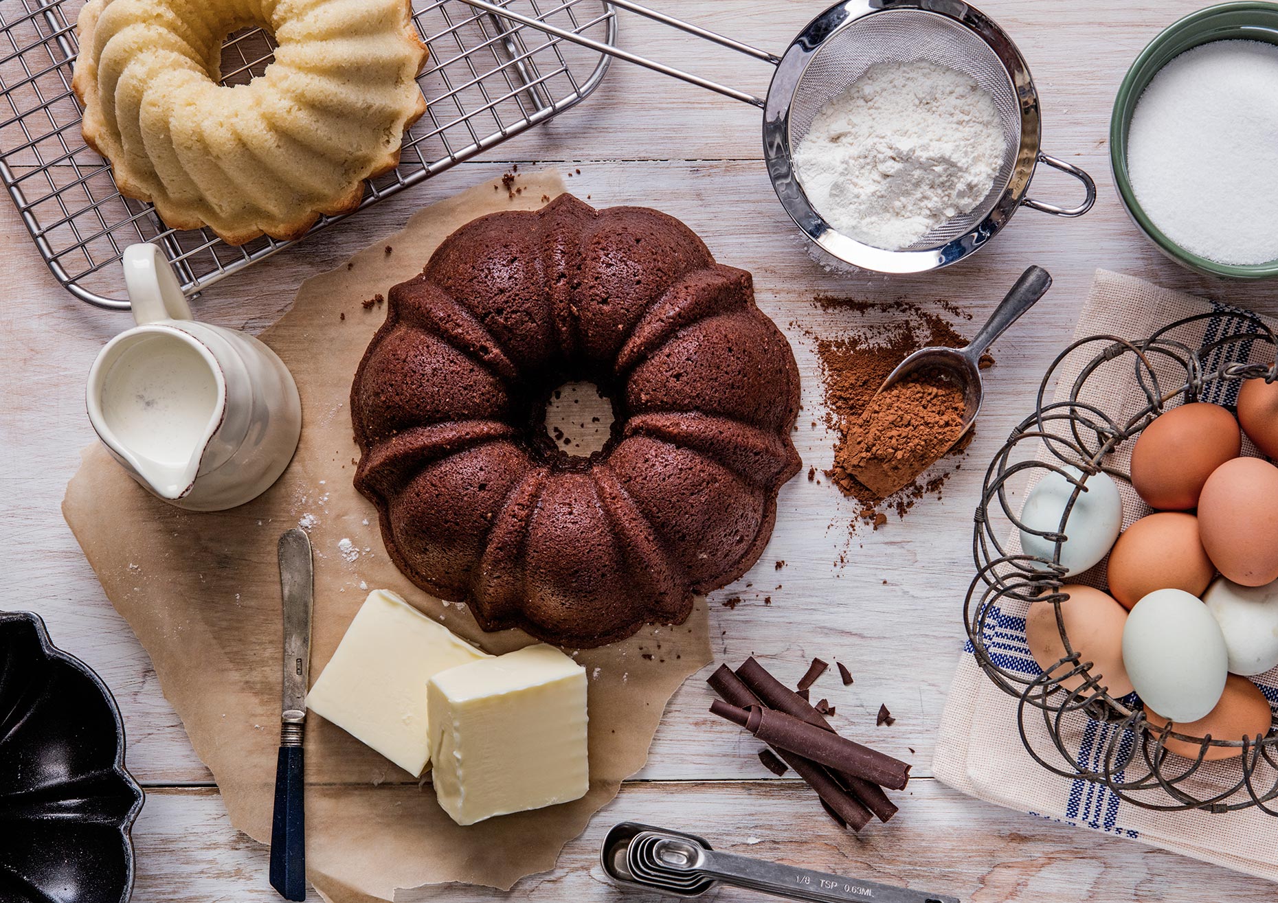 Chocolate Bundt Cake Ingredients