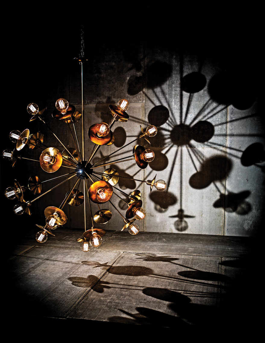 Chandelier home decor Dallas Product Photography